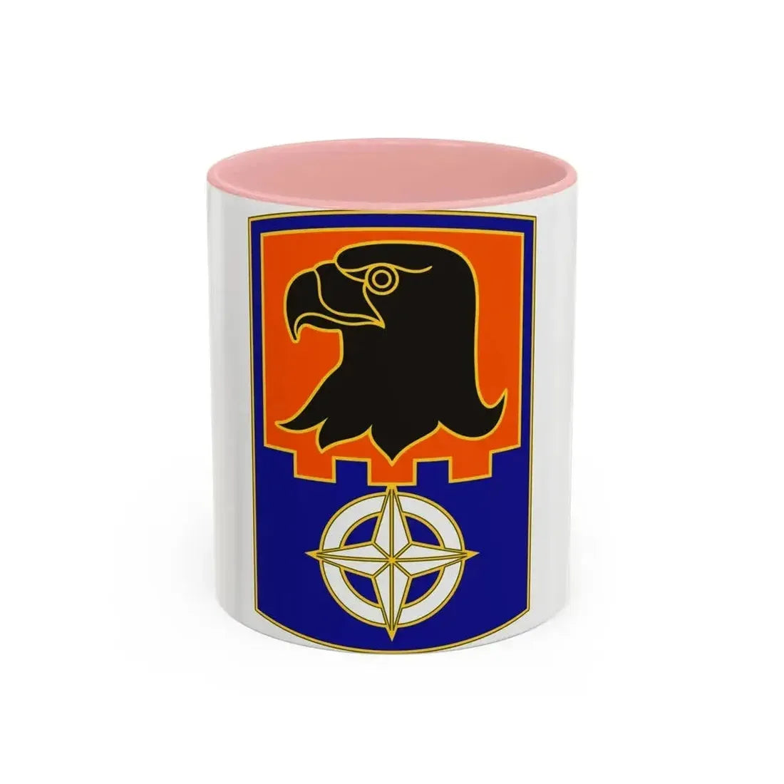 244 Aviation Brigade 3 (U.S. Army) Accent Coffee Mug 11oz Pink - Go Mug Yourself