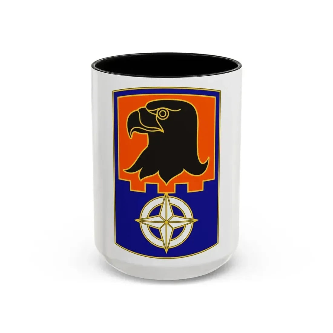 244 Aviation Brigade 3 (U.S. Army) Accent Coffee Mug 15oz Black - Go Mug Yourself