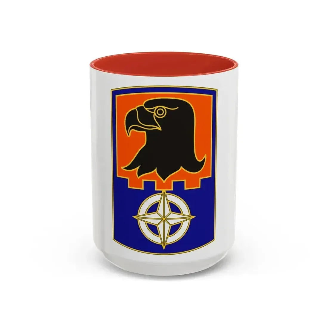 244 Aviation Brigade 3 (U.S. Army) Accent Coffee Mug 15oz Red - Go Mug Yourself