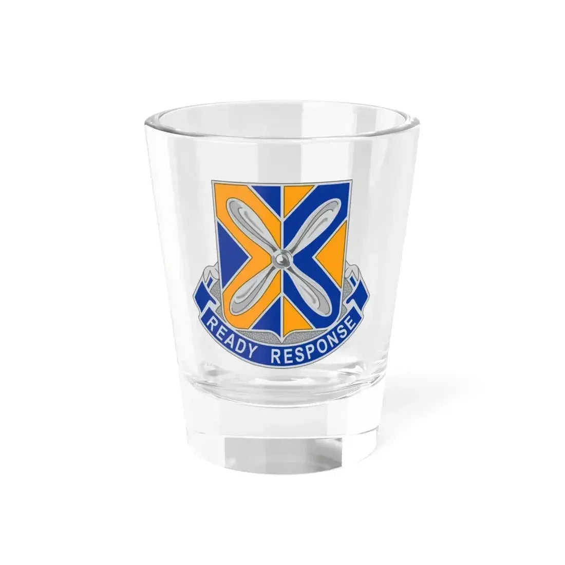 244 Aviation Regiment (U.S. Army) Shot Glass 1.5oz 1.5oz - Go Mug Yourself