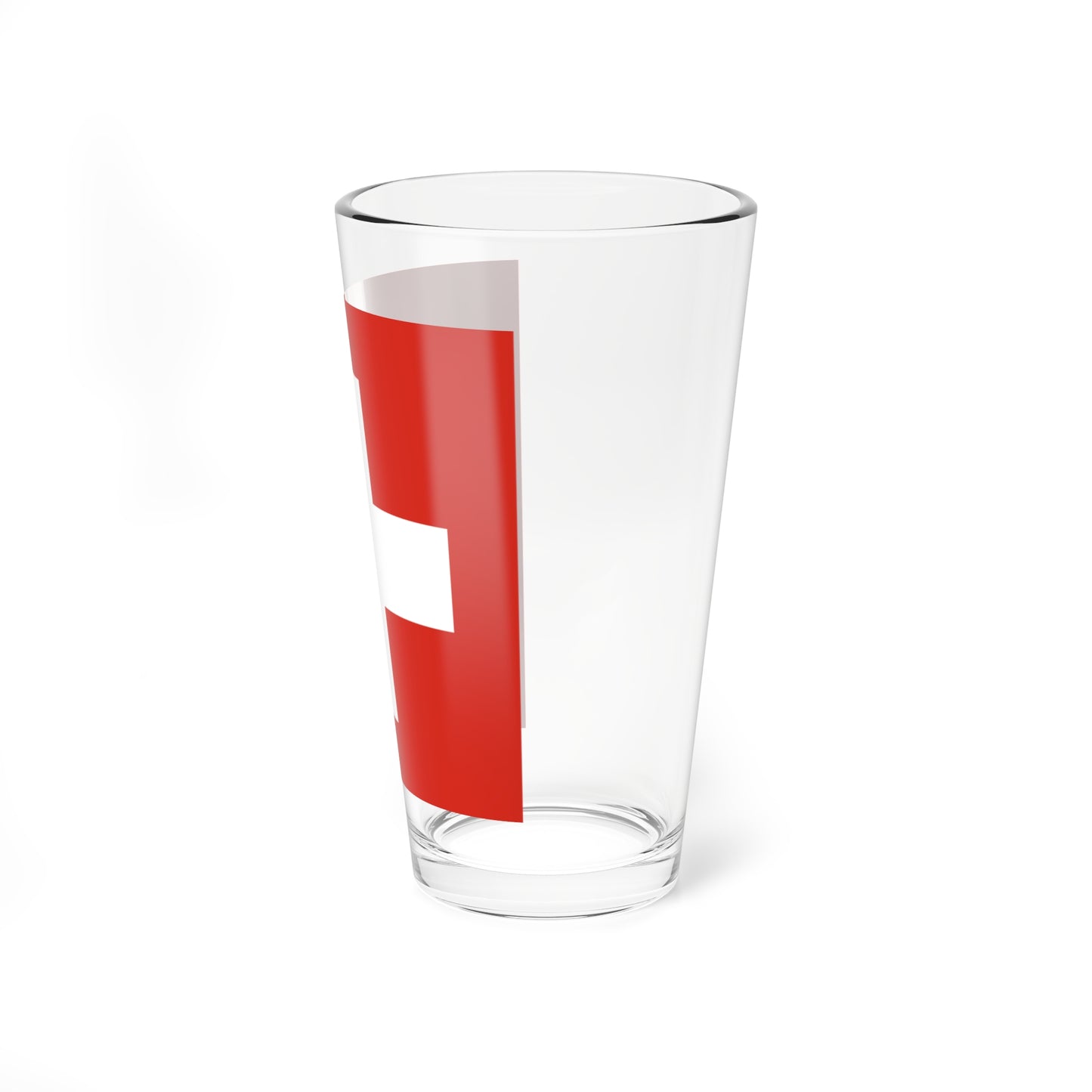 Flag of Switzerland 20-28 (Switzerland) Pint Glass 16oz