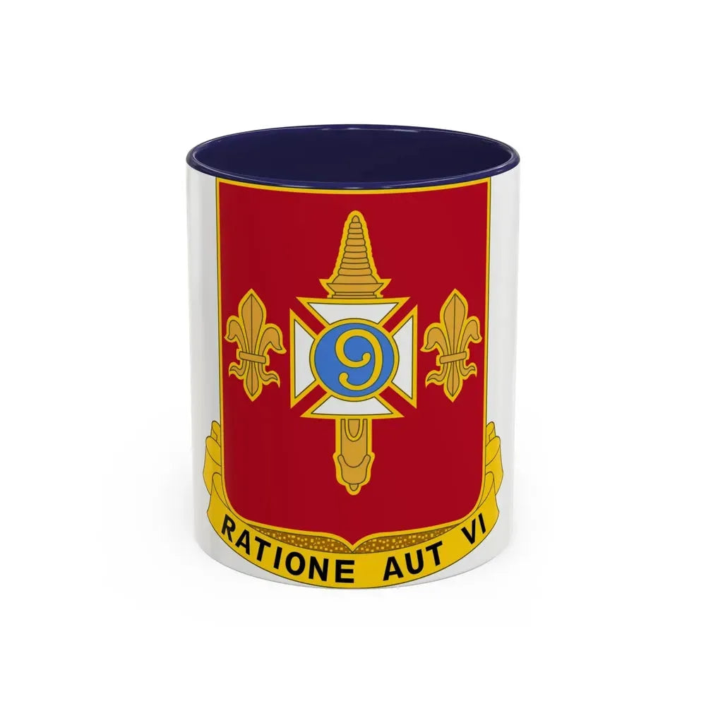 244th Air Defense Artillery Regiment (U.S. Army) Accent Coffee Mug 11oz Navy - Go Mug Yourself