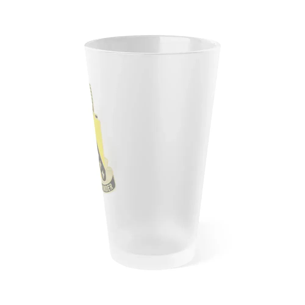 245 Armor Regiment (U.S. Army) Frosted Pint Glass 16oz - Go Mug Yourself