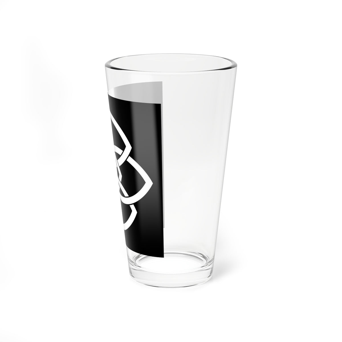 Yotsuwa inverted (Japan) (Coat of Arms) Pint Glass 16oz