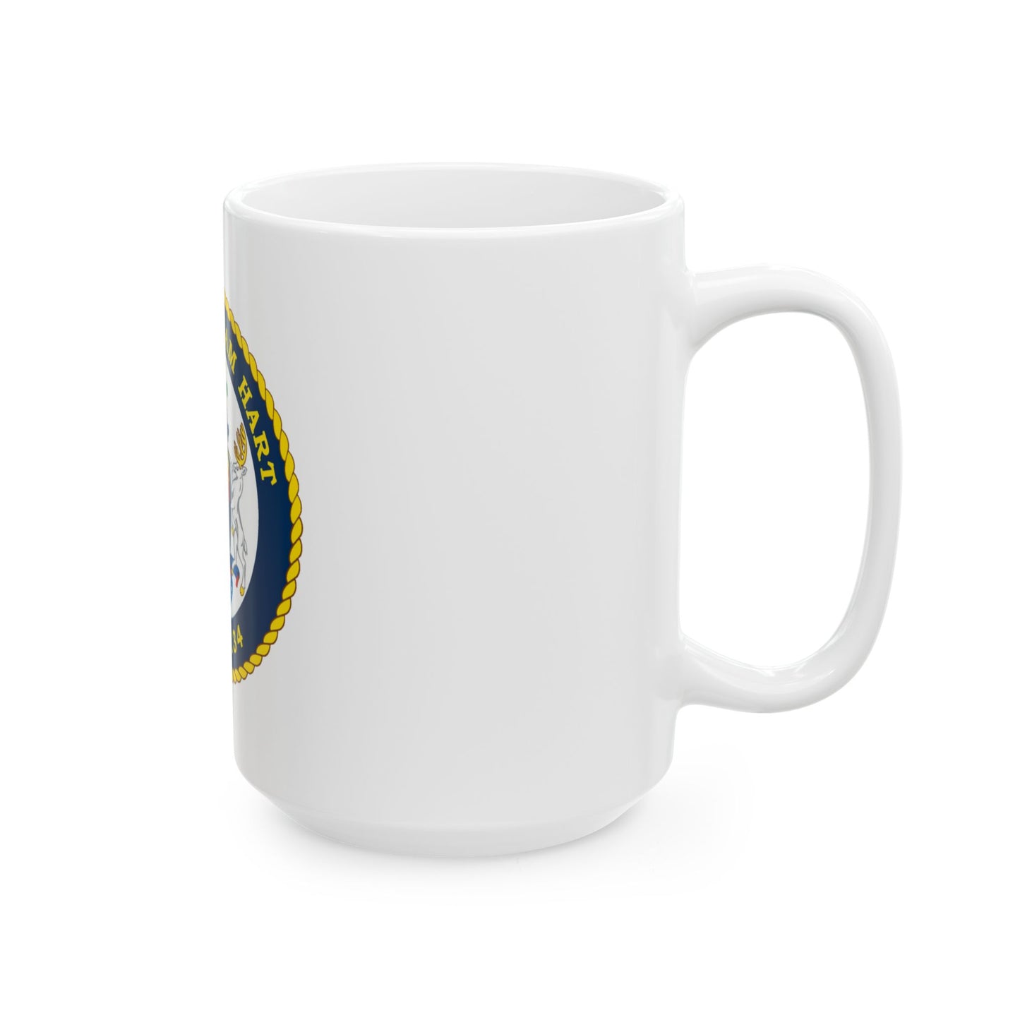 USCG C William Hart WPC 1134 (U.S. Coast Guard) White Coffee Mug