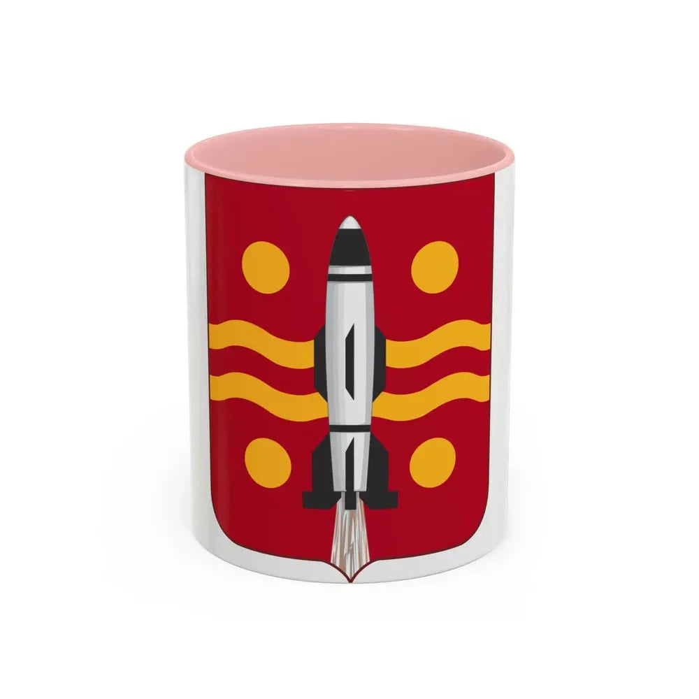 246 Field Artillery Battalion 2 (U.S. Army) Accent Coffee Mug 11oz Pink - Go Mug Yourself