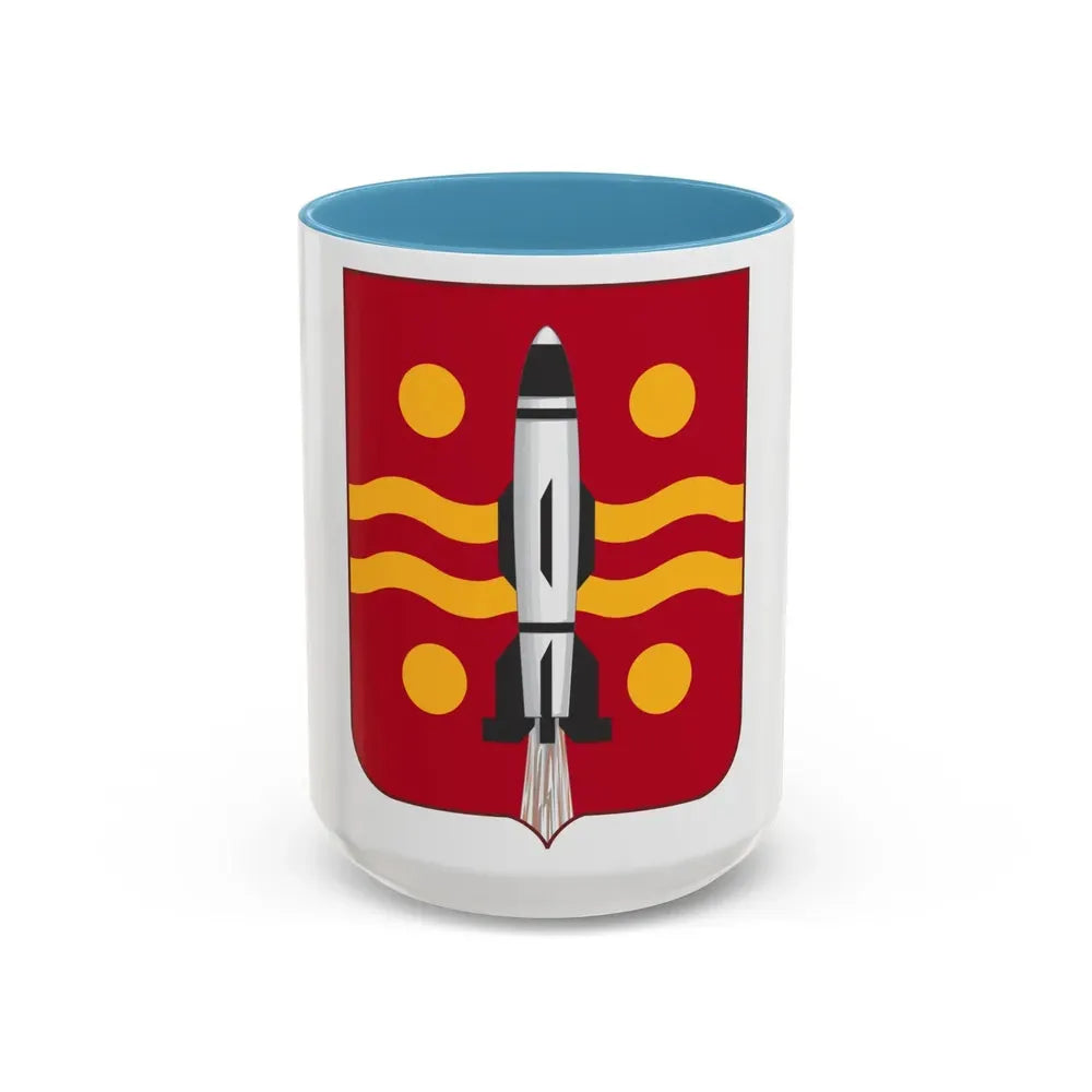 246 Field Artillery Battalion 2 (U.S. Army) Accent Coffee Mug 15oz Light Blue - Go Mug Yourself