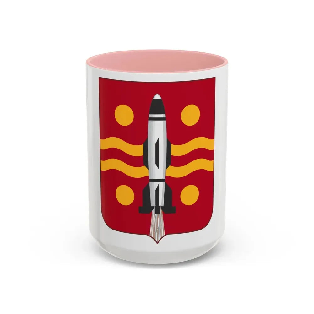 246 Field Artillery Battalion 2 (U.S. Army) Accent Coffee Mug 15oz Pink - Go Mug Yourself