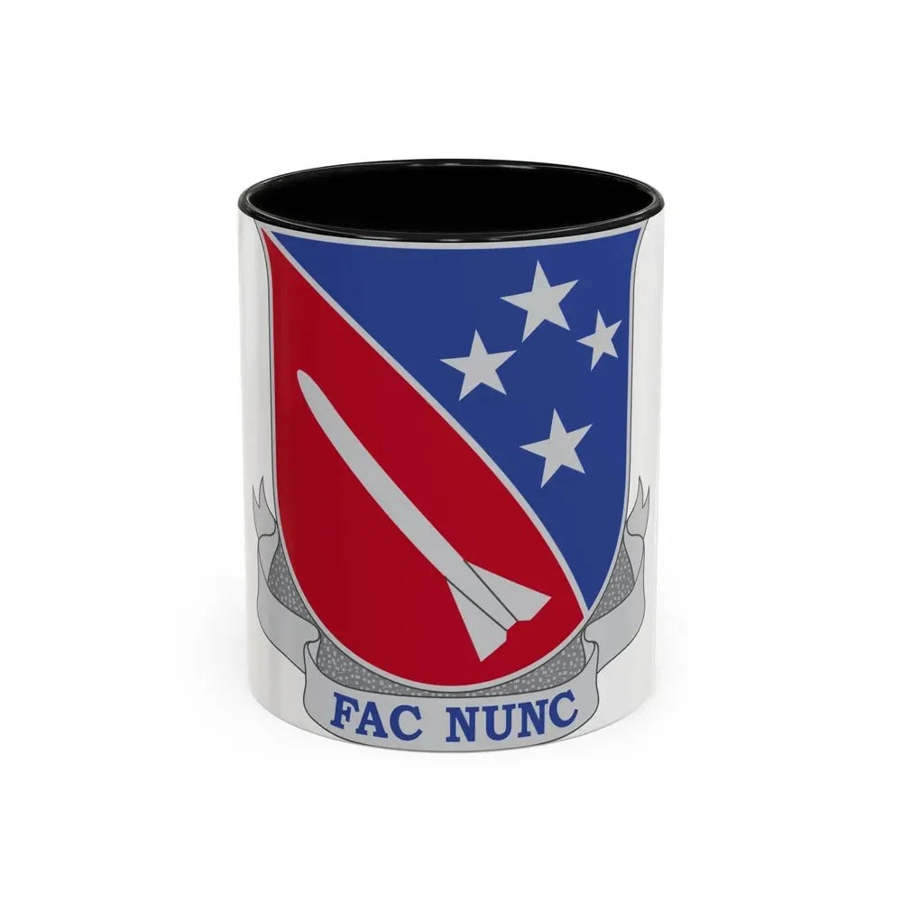 247 Field Artillery Missile Battalion (U.S. Army) Accent Coffee Mug 11oz Black - Go Mug Yourself