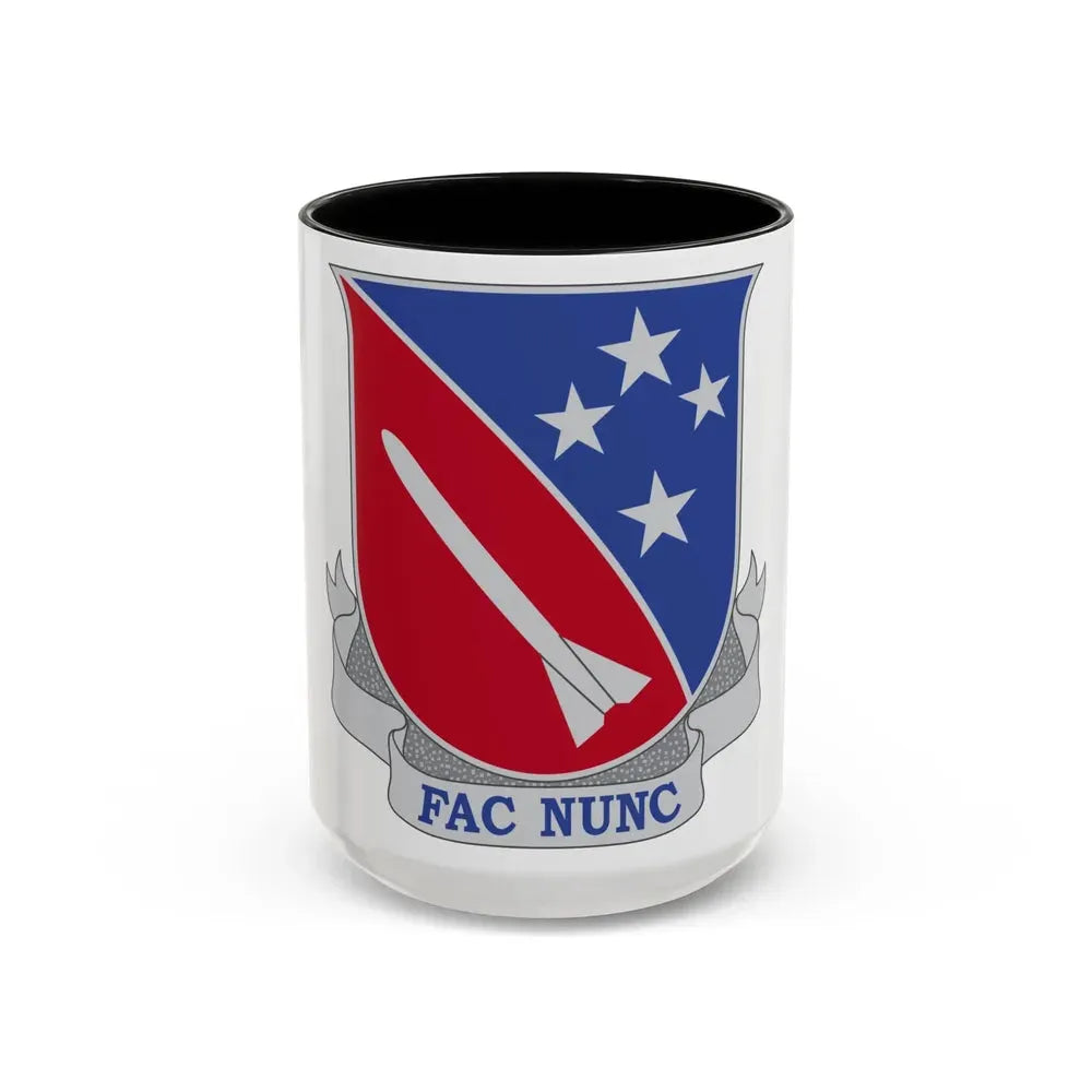247 Field Artillery Missile Battalion (U.S. Army) Accent Coffee Mug 15oz Black - Go Mug Yourself