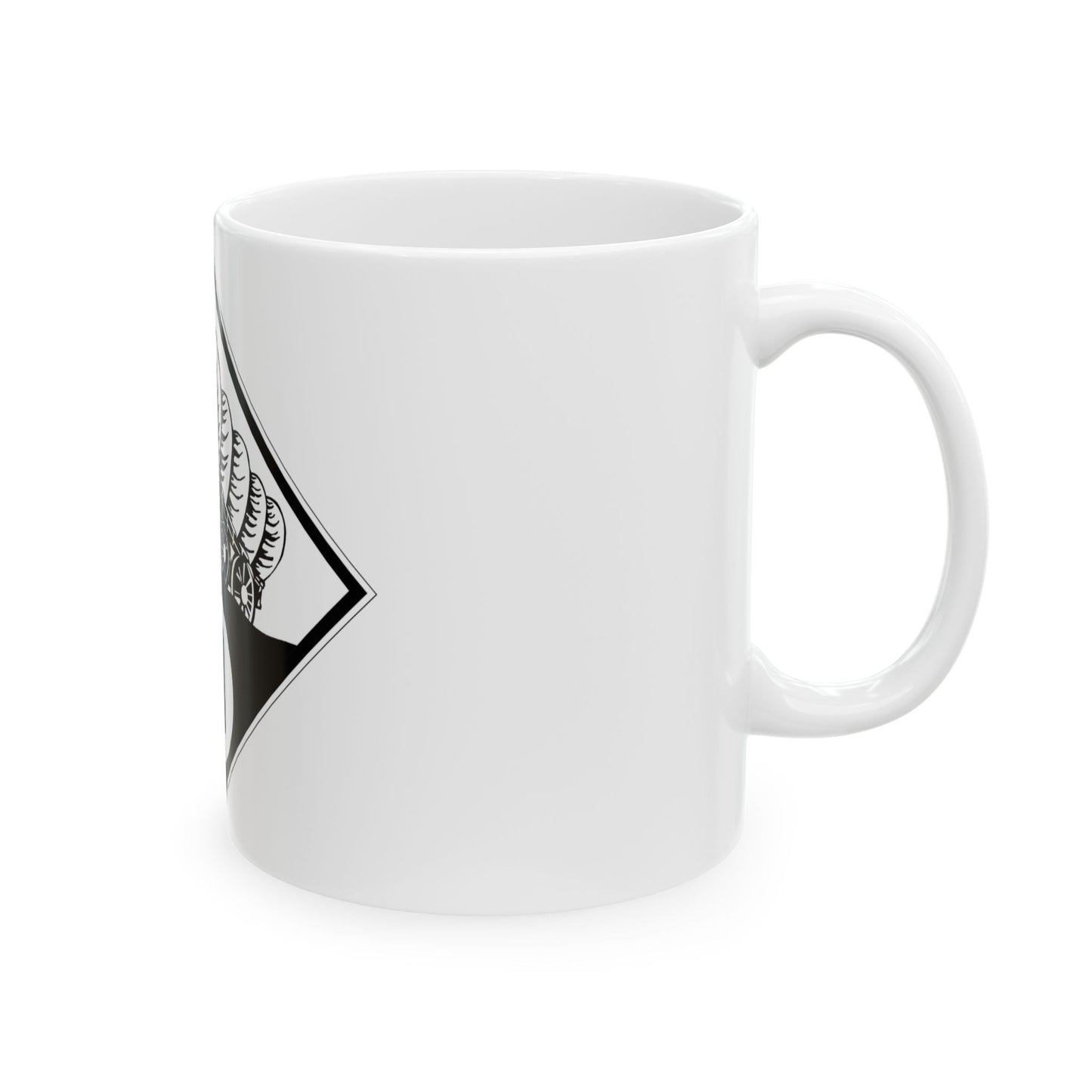 N-13 1926 (Nebraska) (Road Sign) White Coffee Mug