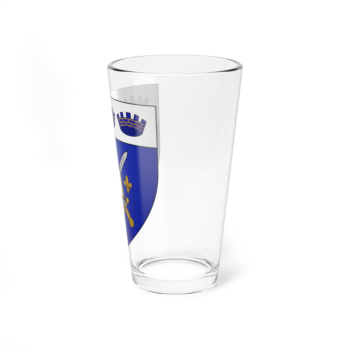 Collège militaire royal de Saint-Jean Blason (Canada) (Coat of Arms) Pint Glass 16oz