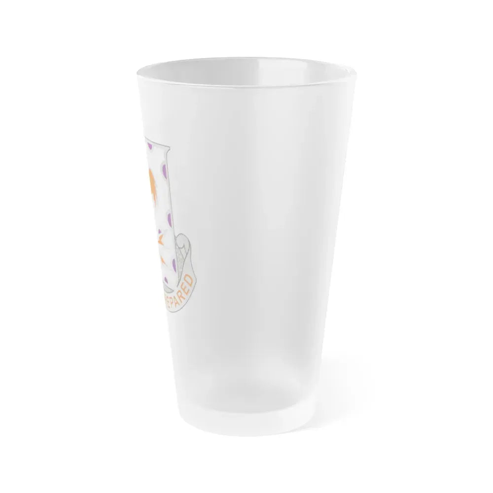 25 Signal Battalion (U.S. Army) Frosted Pint Glass 16oz - Go Mug Yourself