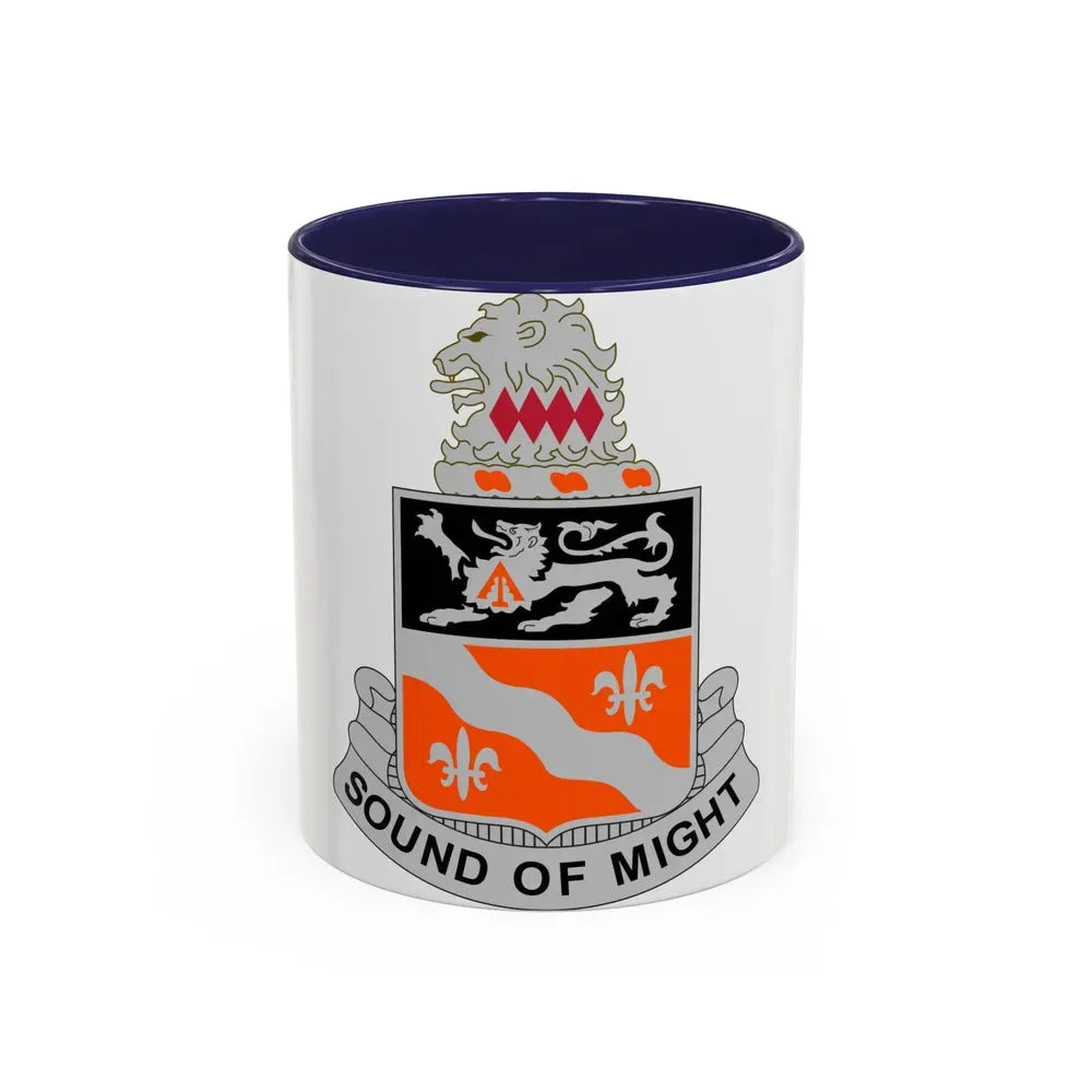 250 Signal Battalion (U.S. Army) Accent Coffee Mug 11oz Navy - Go Mug Yourself