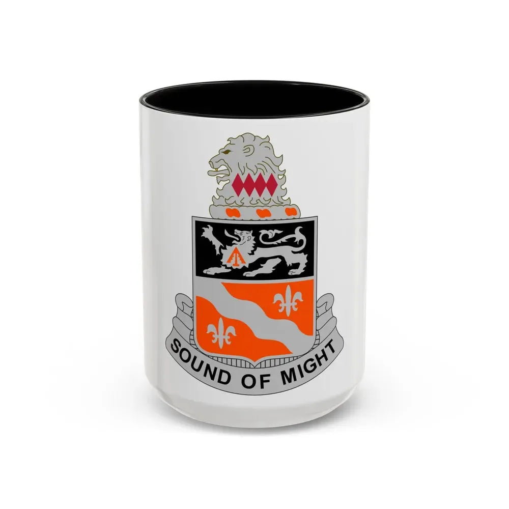 250 Signal Battalion (U.S. Army) Accent Coffee Mug 15oz Black - Go Mug Yourself