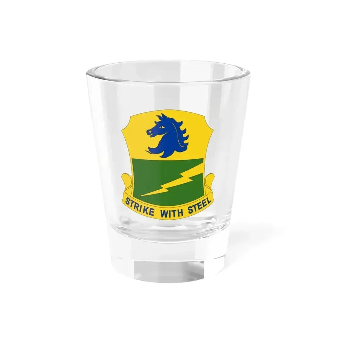 250 Tank Battalion (U.S. Army) Shot Glass 1.5oz 1.5oz - Go Mug Yourself