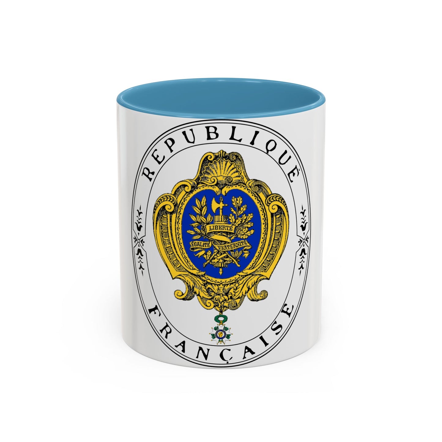Coat of arms of the French Republic (1905) - Accent Coffee Mug