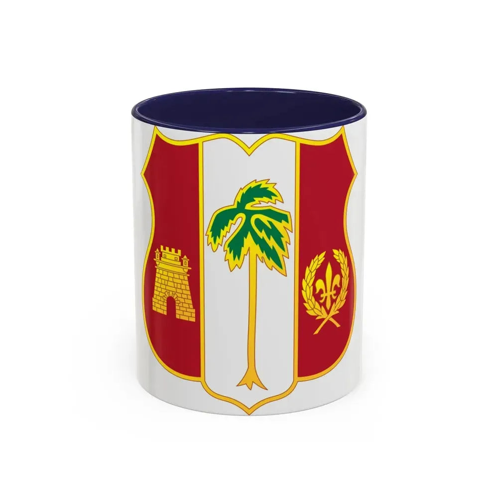 250th Air Defense Artillery Regiment (U.S. Army) Accent Coffee Mug 11oz Navy - Go Mug Yourself
