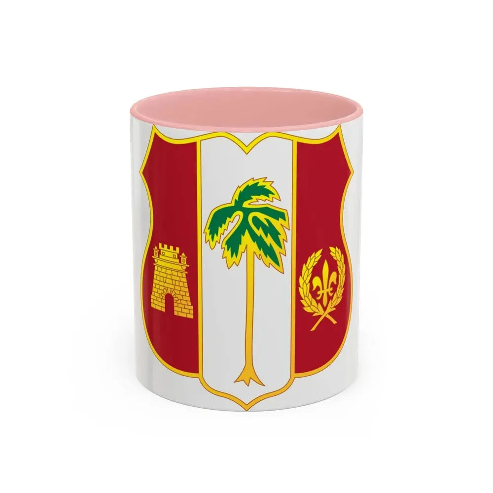 250th Air Defense Artillery Regiment (U.S. Army) Accent Coffee Mug 11oz Pink - Go Mug Yourself