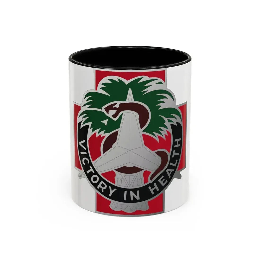 251 Evacuation Hospital (U.S. Army) Accent Coffee Mug 11oz Black - Go Mug Yourself