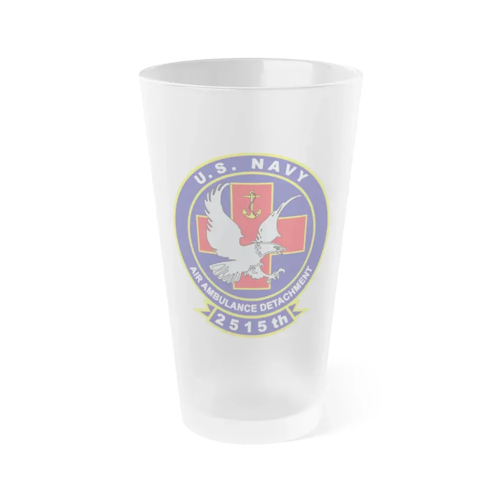 2515th AAD alt (U.S. Navy) Frosted Pint Glass 16oz Default Title - Go Mug Yourself