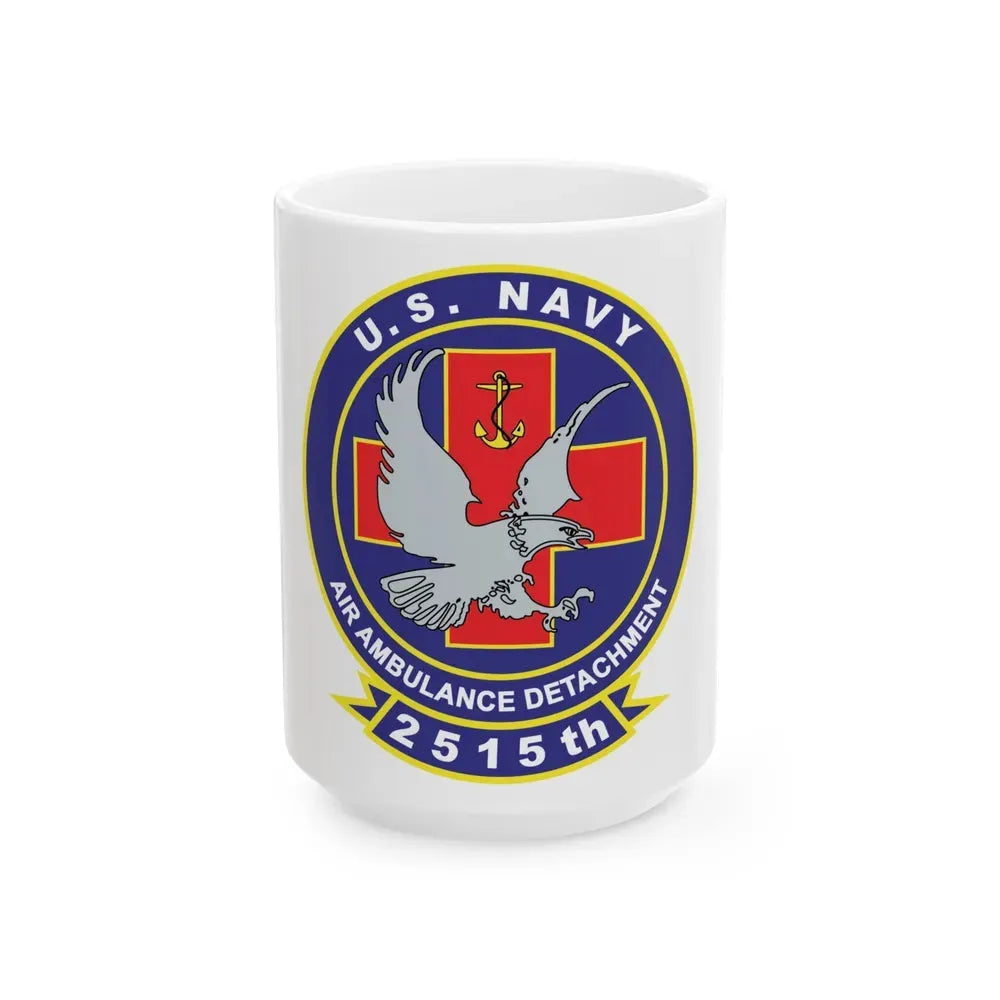 2515th AAD (U.S. Navy) White Coffee Mug 15oz - Go Mug Yourself