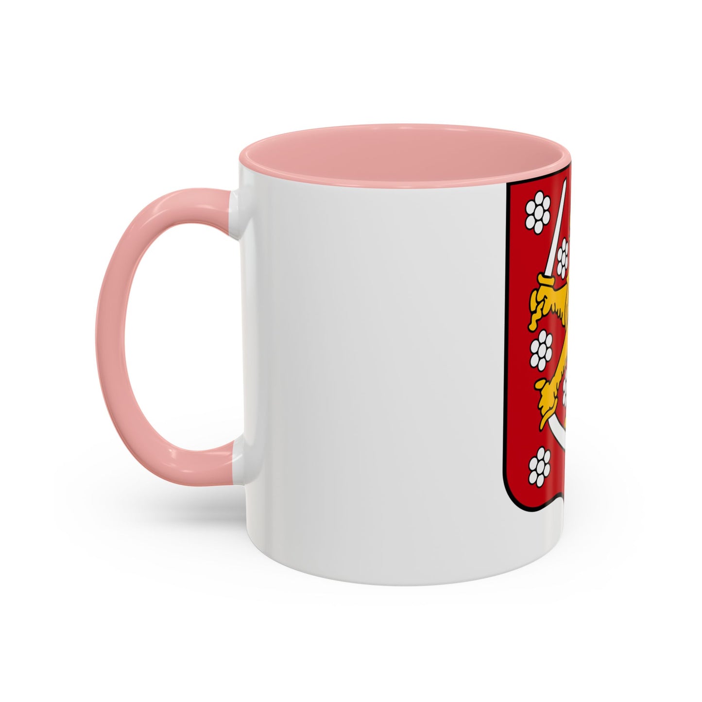 Coats of arms of the Grand Duchy of Finland - Accent Coffee Mug