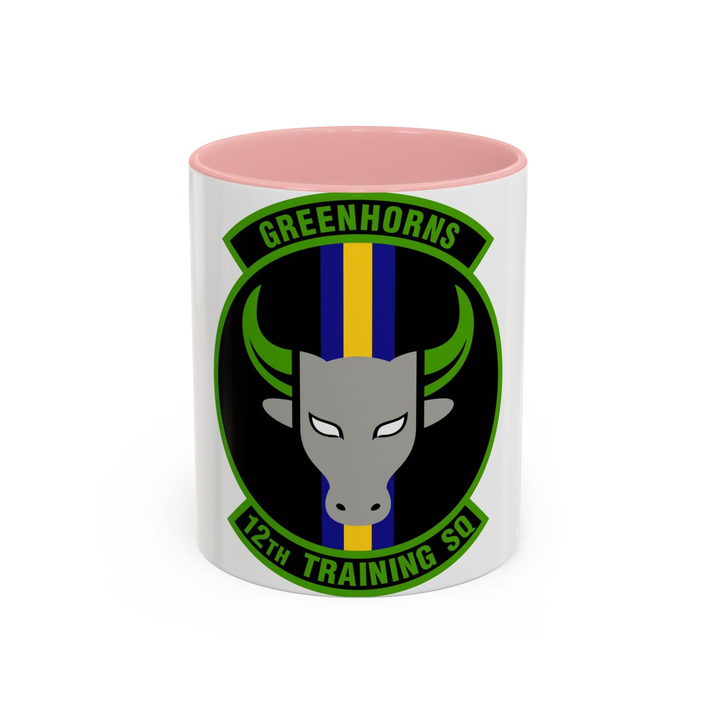 12 Training Sq AETC (U.S. Air Force) Accent Coffee Mug