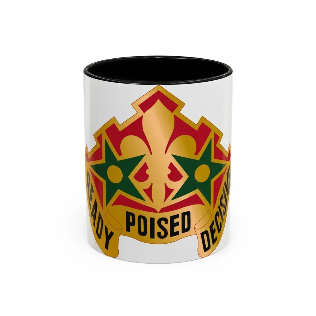 252 Armor Regiment (U.S. Army) Accent Coffee Mug 11oz Black - Go Mug Yourself