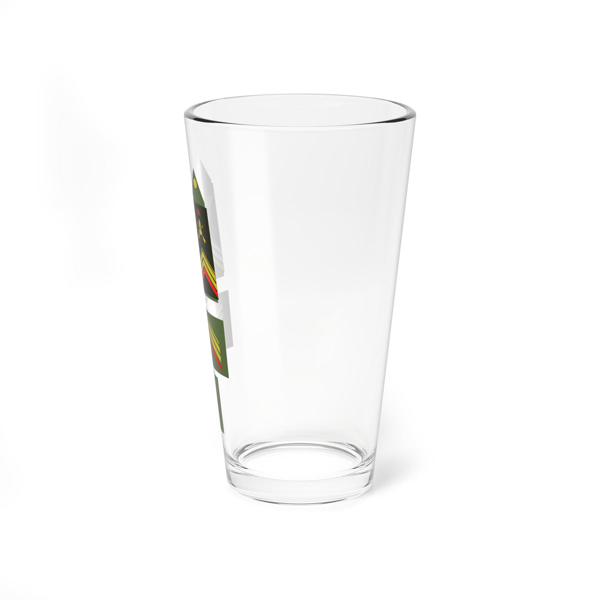 Army FRA OR 04a alt (Military Rank) Pint Glass 16oz