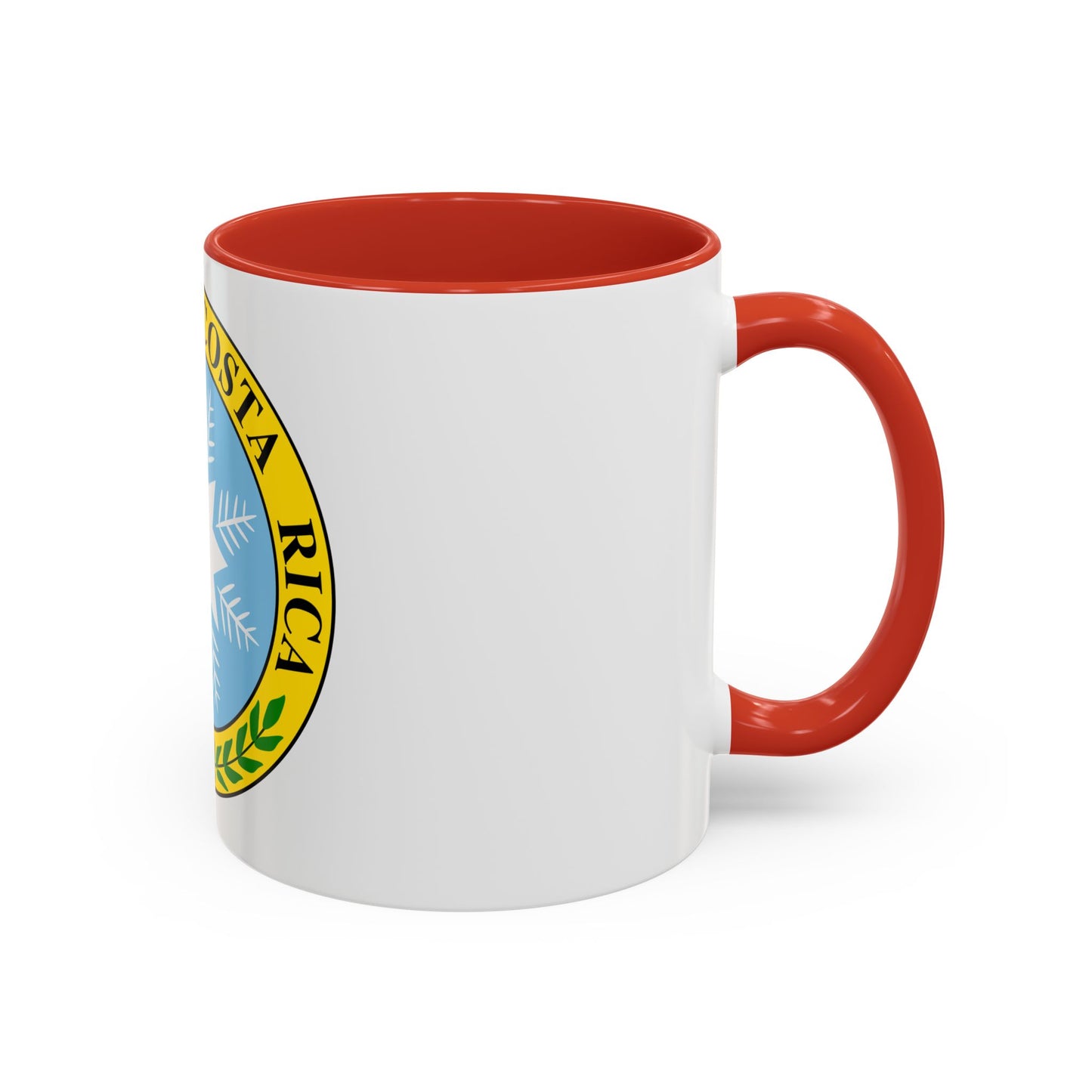 Coat of arms of Costa Rica (1840-1842) - Accent Coffee Mug