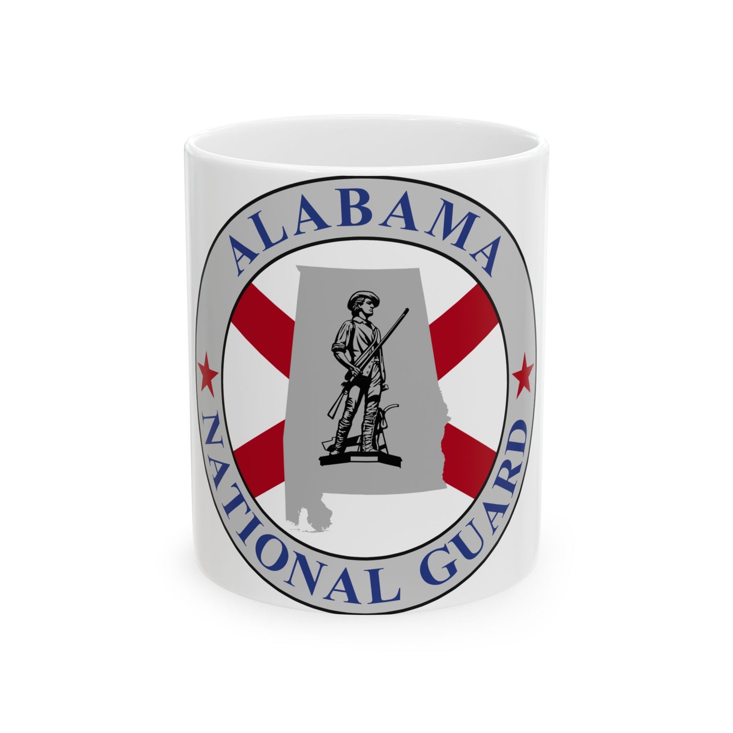 Alabama National Guard - White Coffee Mug