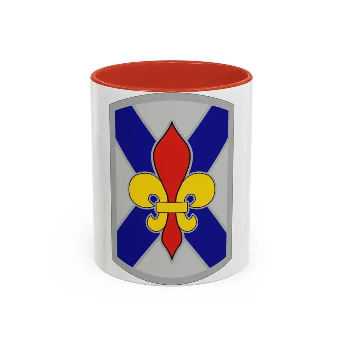 256th Infantry Brigade Combat Team (U.S. Army) Accent Coffee Mug 11oz Red - Go Mug Yourself