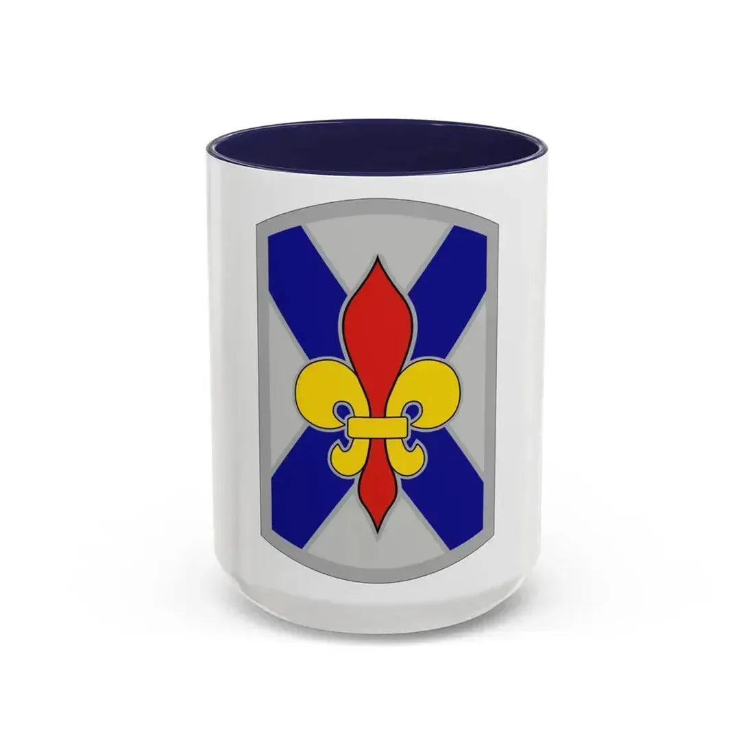 256th Infantry Brigade Combat Team (U.S. Army) Accent Coffee Mug 15oz Navy - Go Mug Yourself