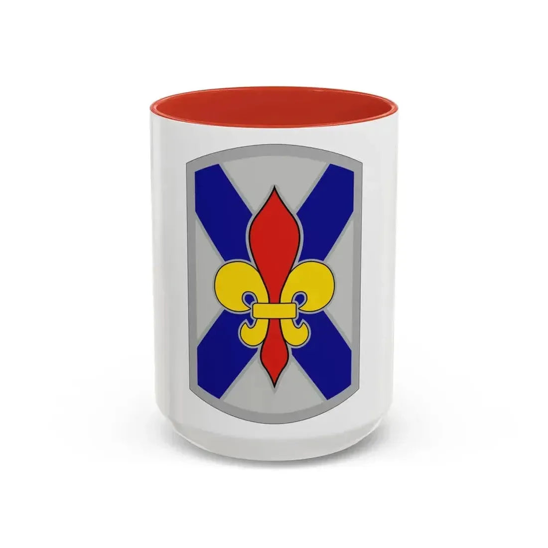 256th Infantry Brigade Combat Team (U.S. Army) Accent Coffee Mug 15oz Red - Go Mug Yourself