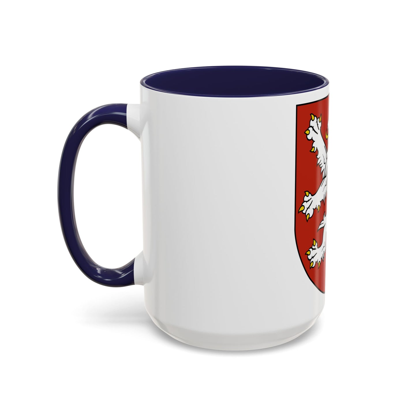 Small coat of arms of the Czech Republic - Accent Coffee Mug