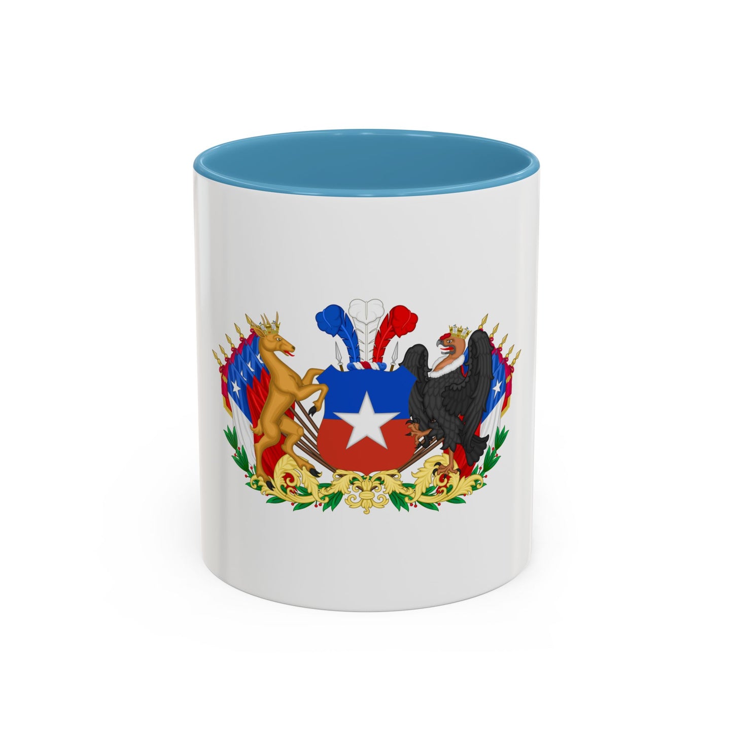 Greater Coat of Arms of Chile (1834-1920) - Accent Coffee Mug