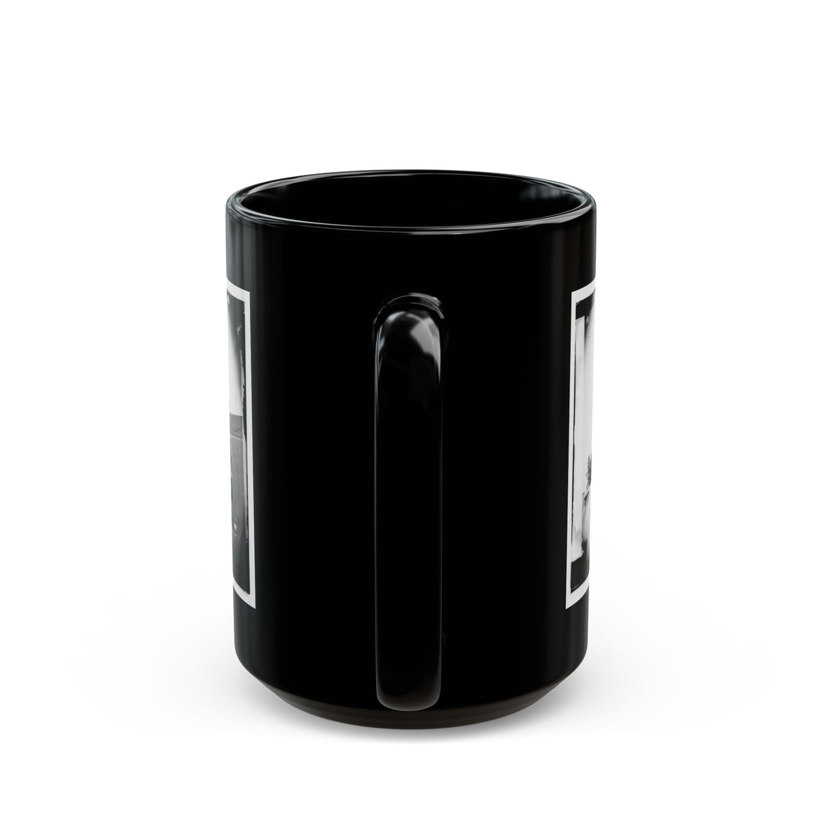 Warrenton, Va. Courthouse (U.S. Civil War) Black Coffee Mug