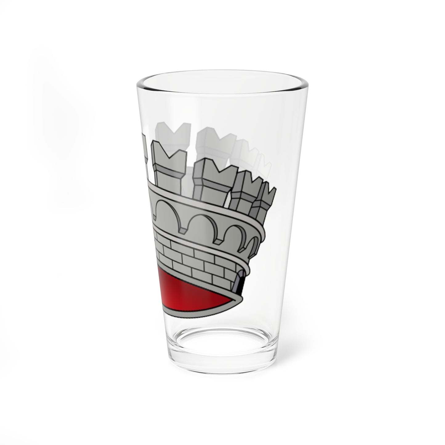 Corona di comune (Italy) (Coat of Arms) Pint Glass 16oz