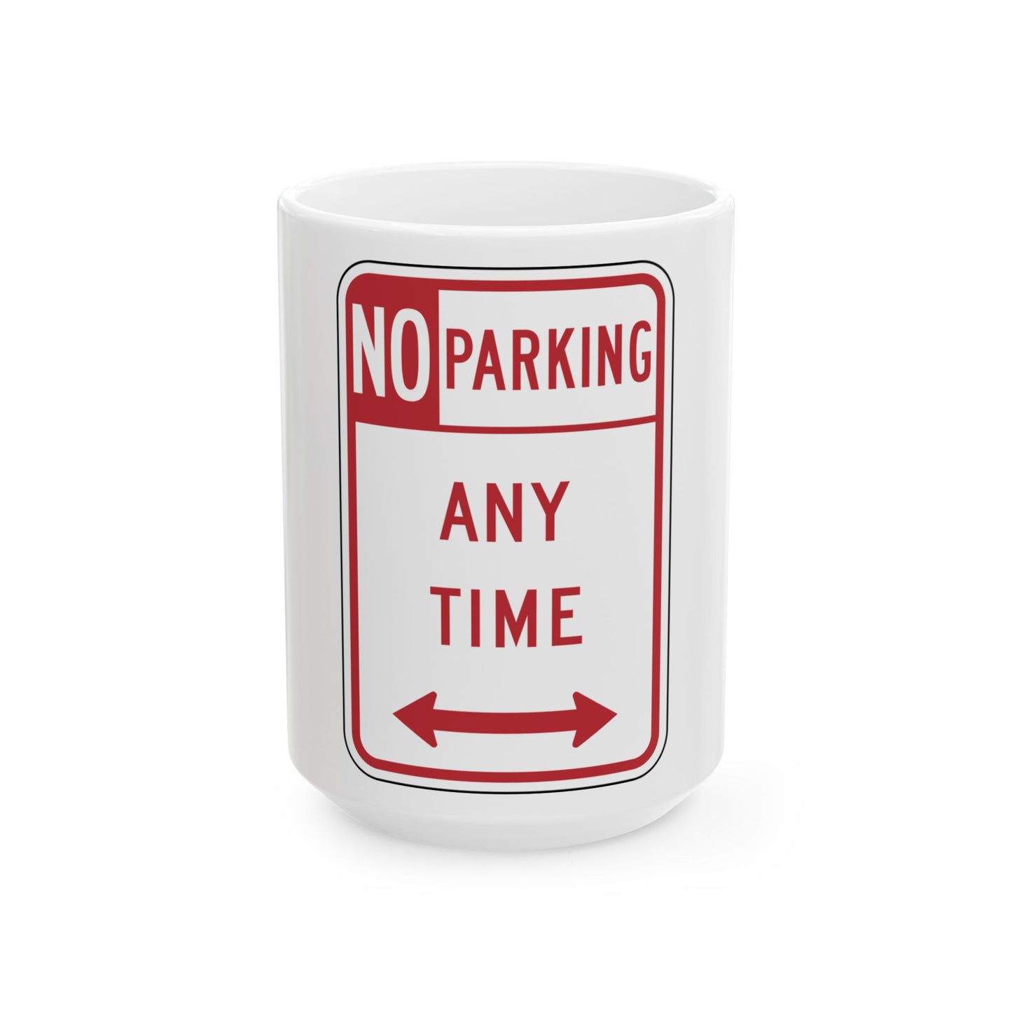 NYSDOT NYP1-2 (New York) (Road Sign) White Coffee Mug