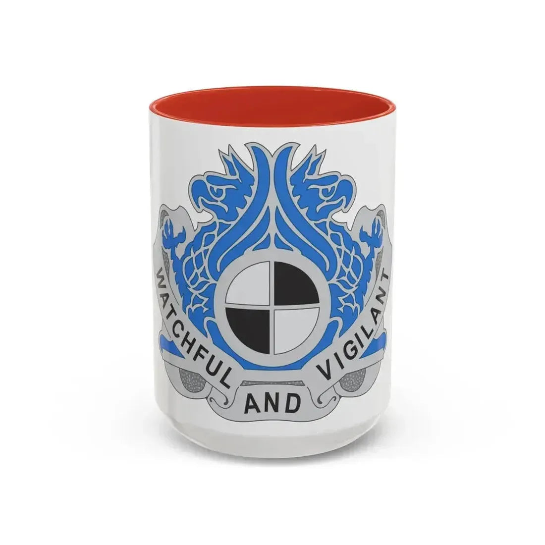 259 Military Intelligence Group (U.S. Army) Accent Coffee Mug 15oz Red - Go Mug Yourself