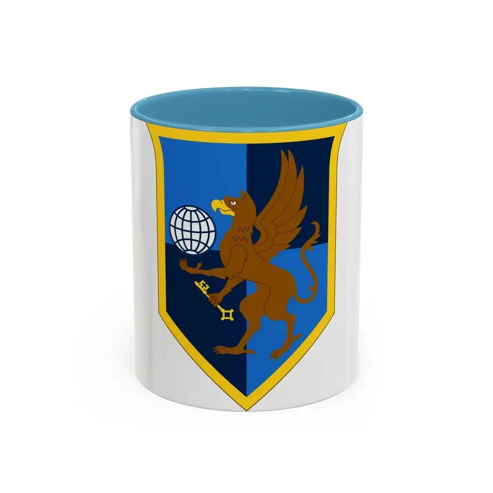 259th Military Intelligence Brigade (U.S. Army) Accent Coffee Mug 11oz Light Blue - Go Mug Yourself