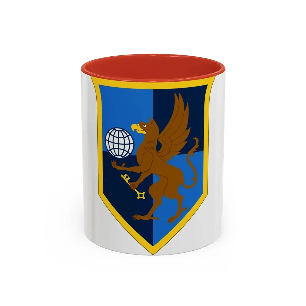 259th Military Intelligence Brigade (U.S. Army) Accent Coffee Mug 11oz Red - Go Mug Yourself