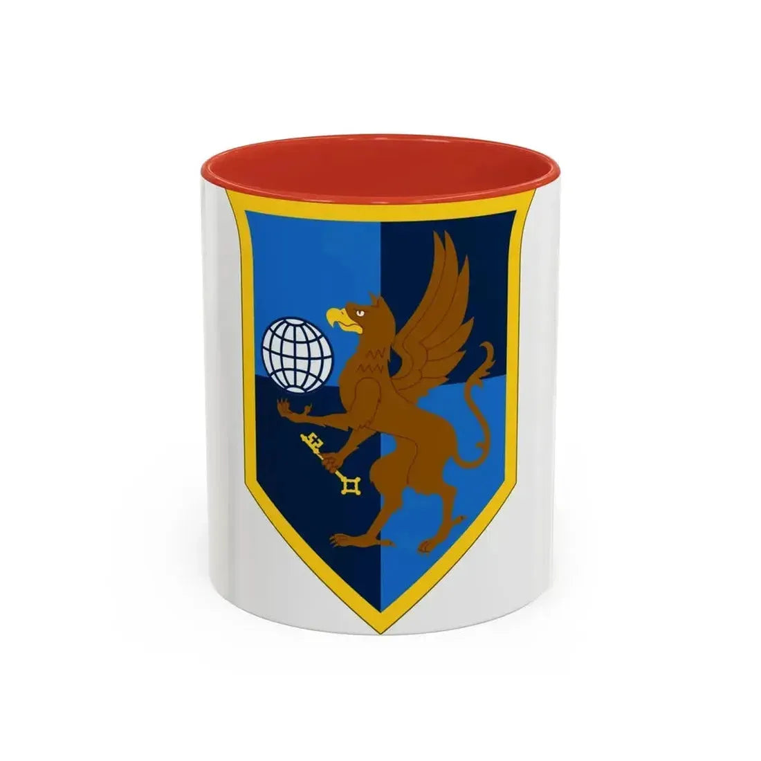 259th Military Intelligence Brigade (U.S. Army) Accent Coffee Mug 11oz Red - Go Mug Yourself