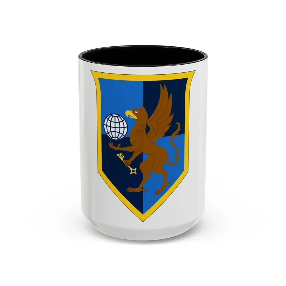 259th Military Intelligence Brigade (U.S. Army) Accent Coffee Mug 15oz Black - Go Mug Yourself