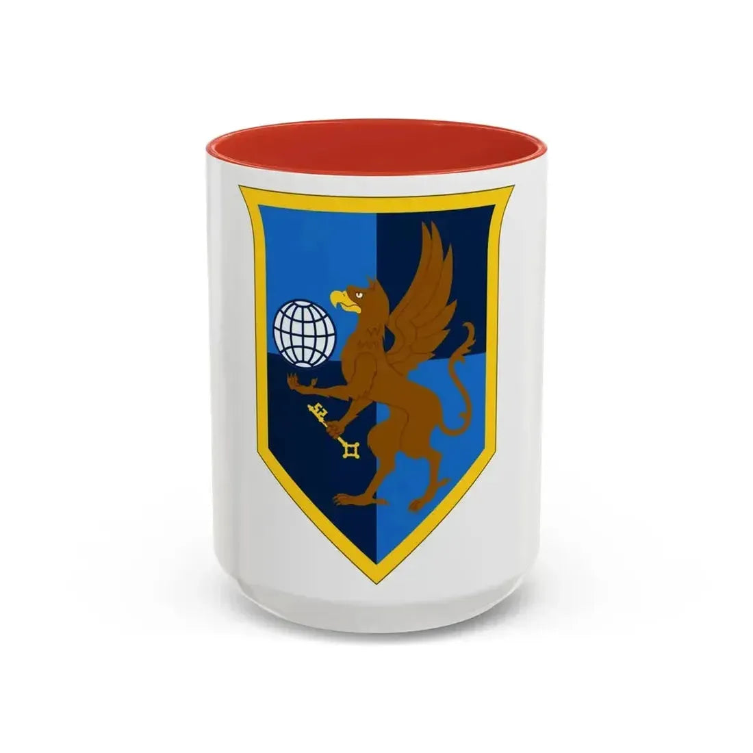 259th Military Intelligence Brigade (U.S. Army) Accent Coffee Mug 15oz Red - Go Mug Yourself