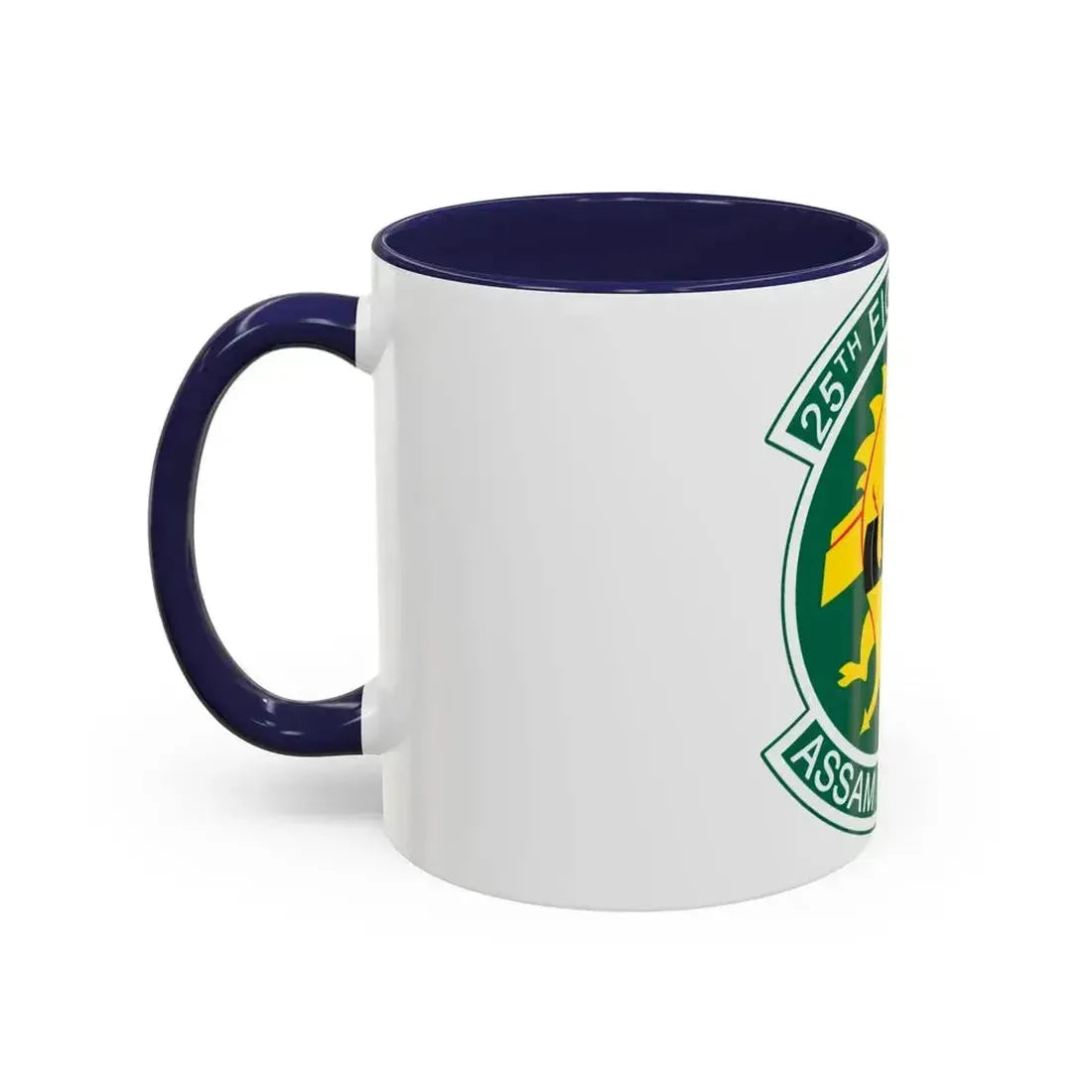 25th Fighters Sq (U.S. Air Force) Accent Coffee Mug - Go Mug Yourself