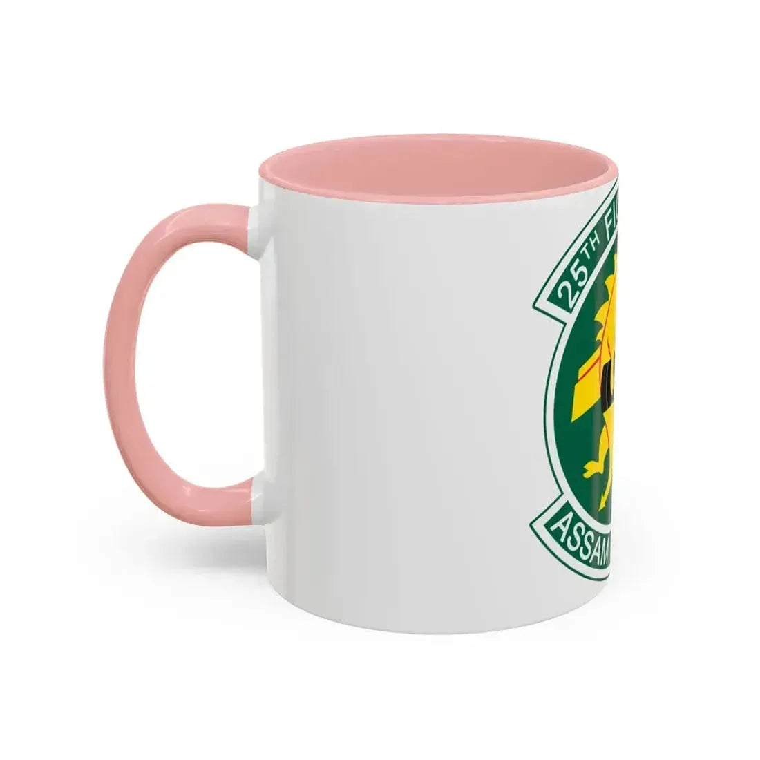 25th Fighters Sq (U.S. Air Force) Accent Coffee Mug - Go Mug Yourself