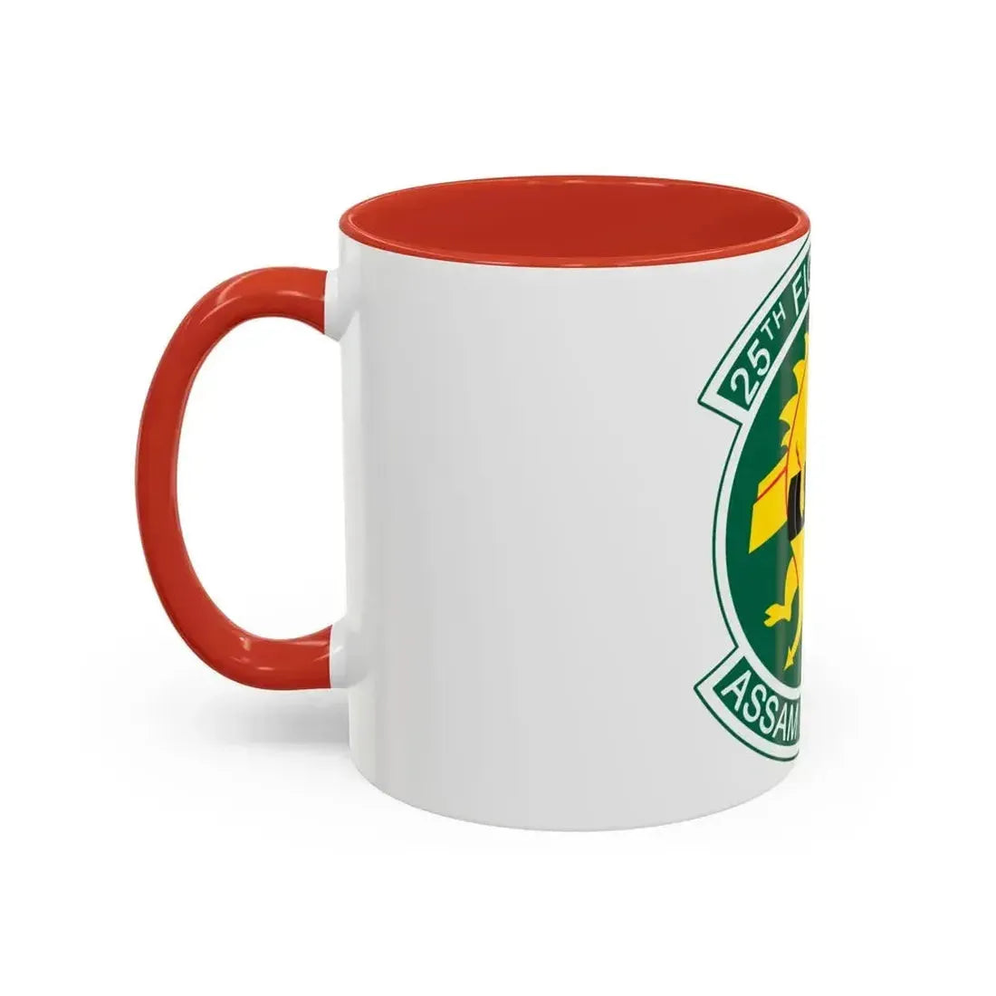 25th Fighters Sq (U.S. Air Force) Accent Coffee Mug - Go Mug Yourself
