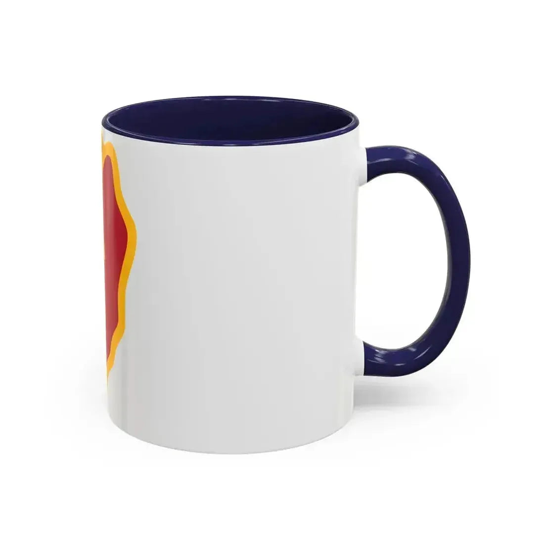 25th Infantry Division shoulder sleeve insignia (U.S. Army) Accent Coffee Mug - Go Mug Yourself